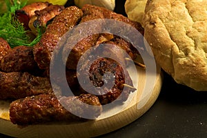 Serbian barbecue, Balkan type barbecue photo